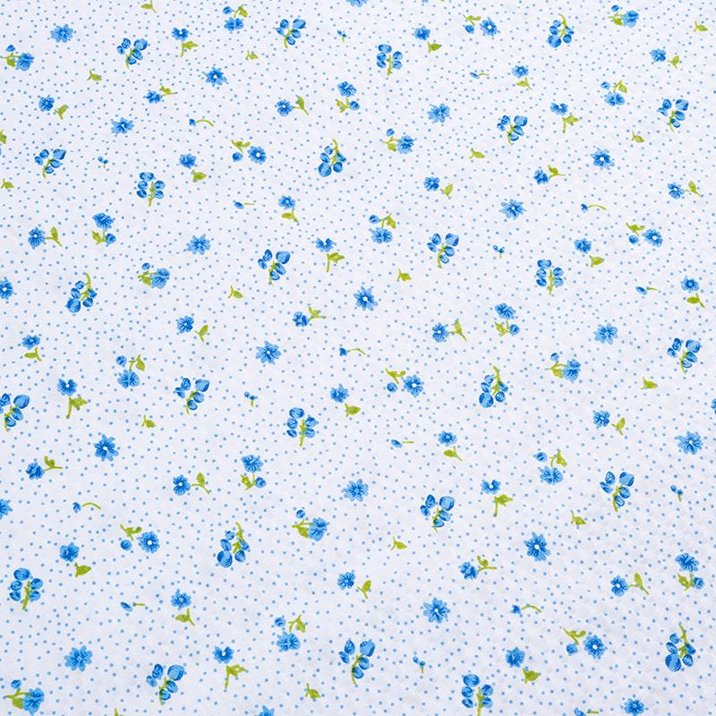 Printed pressed bubble home textile  fabric