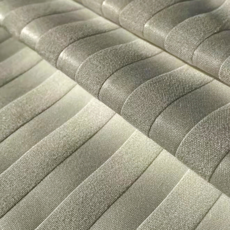 Twill dyed embossed home textile  fabric