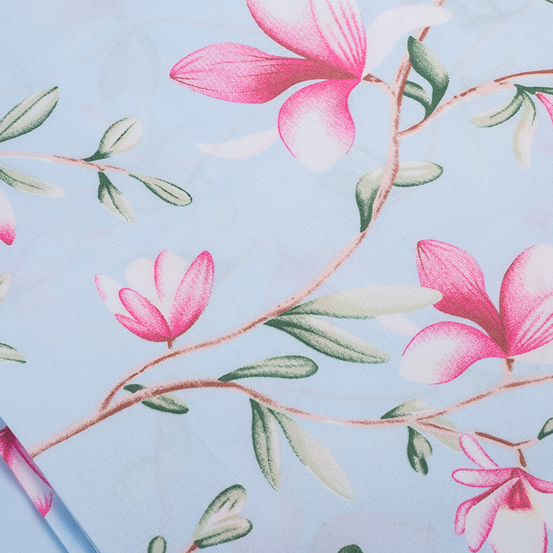 Disperse printed home textile  fabric