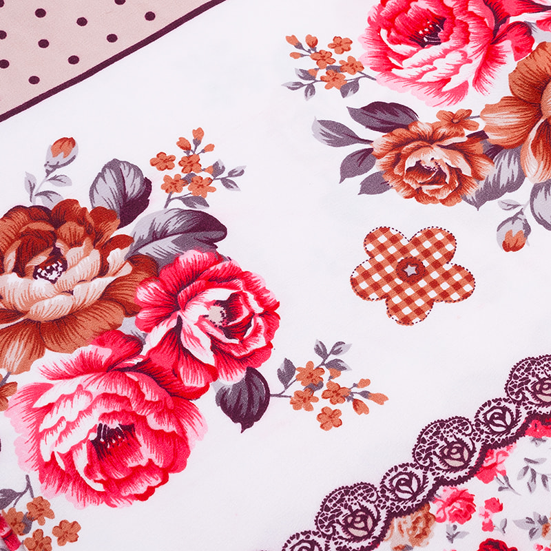 Disperse printed home textile  fabric