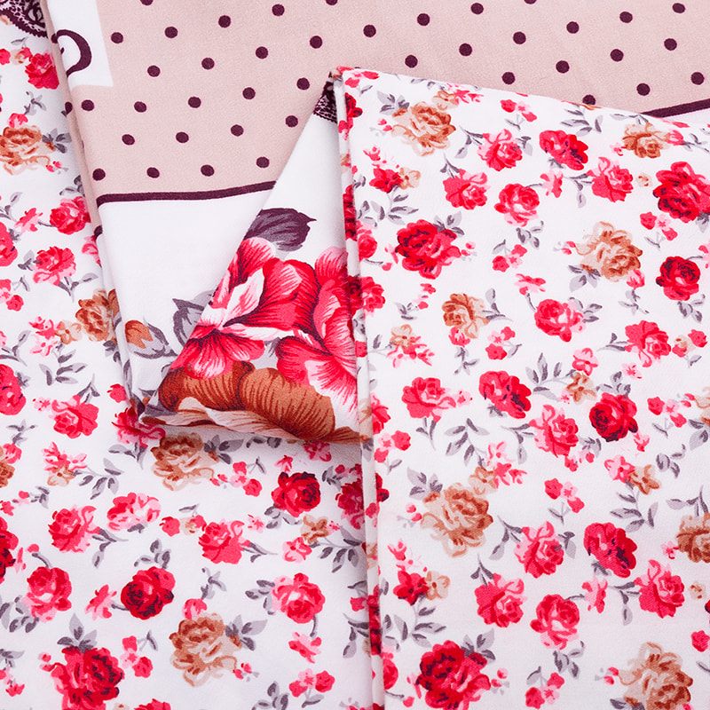 Disperse printed home textile  fabric