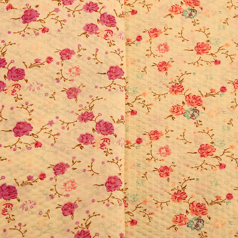 Dyed pressed foam home textile  fabric