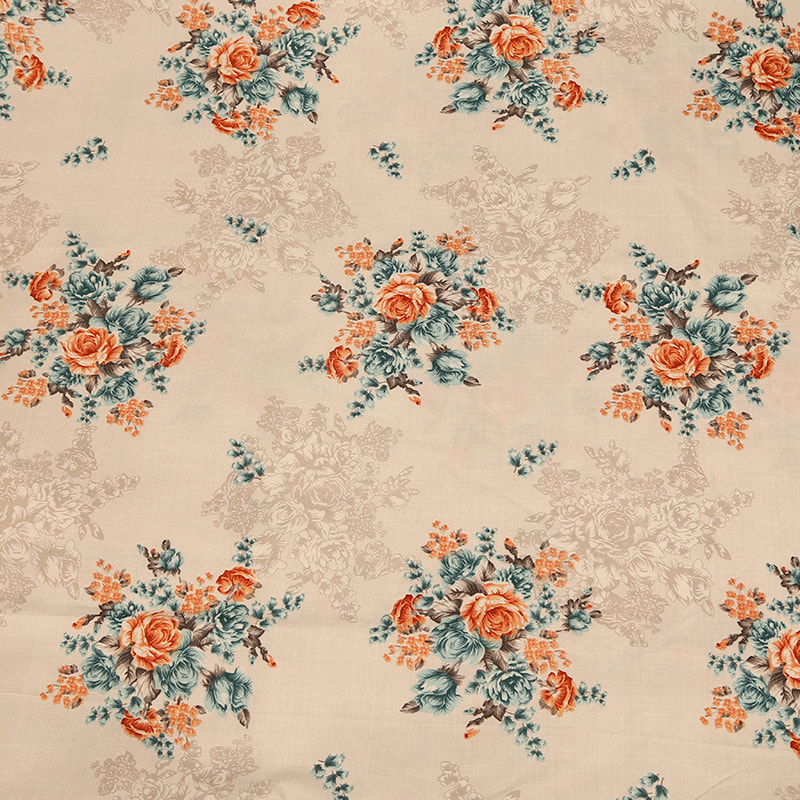 Disperse printed home textile  fabric