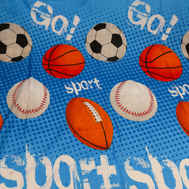 Disperse printed home textile  fabric