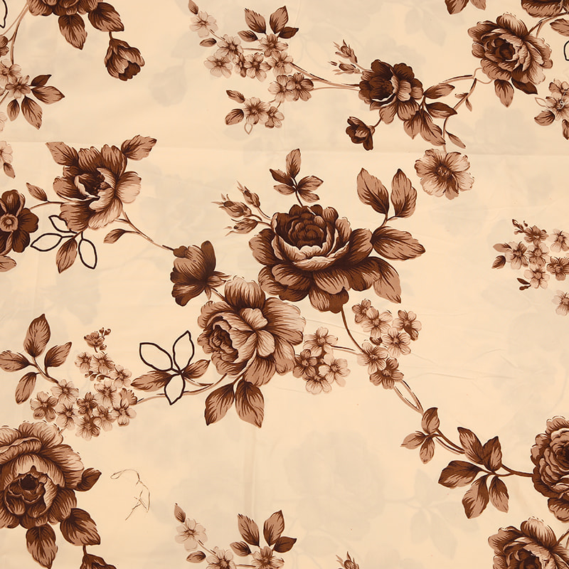 Pigment printed home textile  fabric
