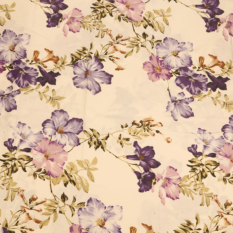 Pigment printed home textile  fabric