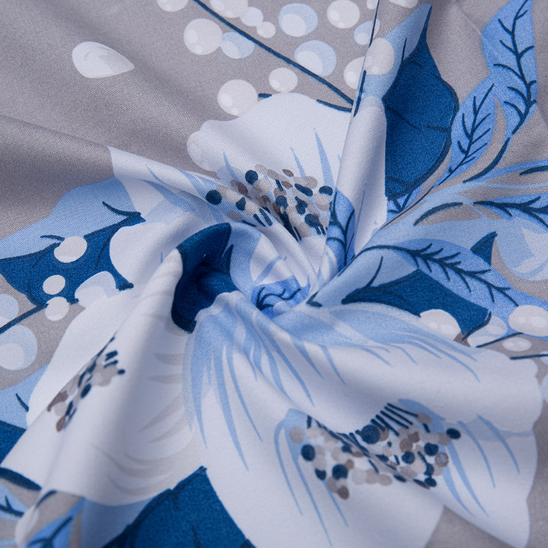 242cm Width 100gsm Disperse-Printed 100% Polyester Home Textile Fabric