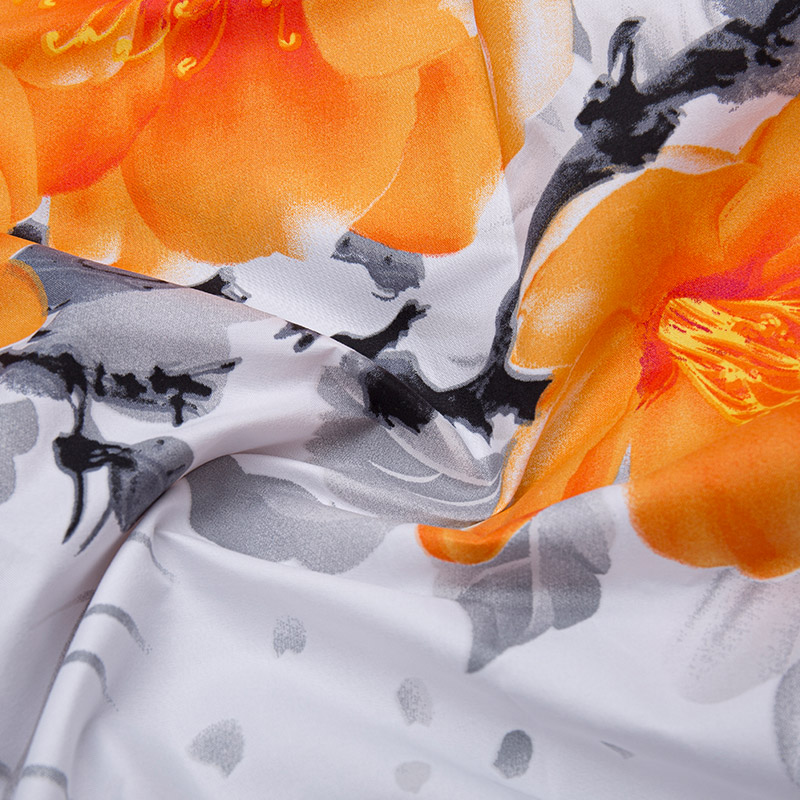 Premium 255cm Width 85gsm Polyester Fabric with Disperse Printing for Home Use