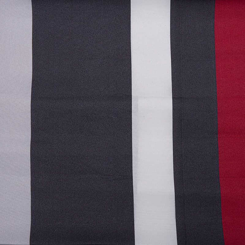 Colorful Striped Home Textile Print Polyester Fabric Disperse 70gsm Polyester Fabric