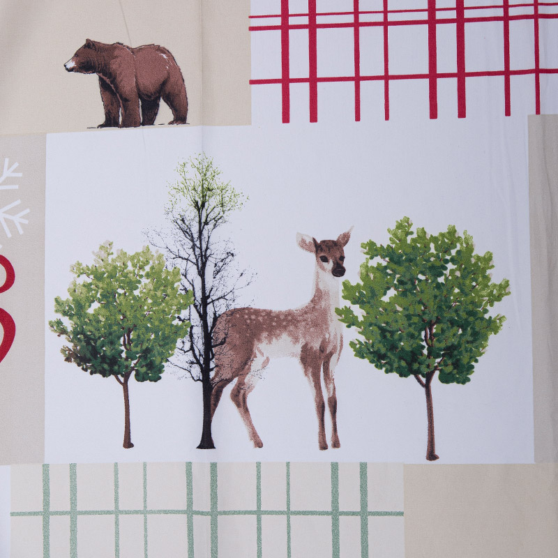 Polyester Microfiber Fabric 260cm 92gsm Disperse Printed for Home Textile
