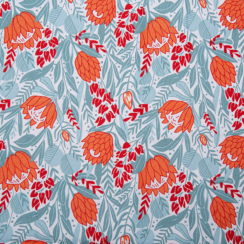 100% Microfiber Polyester 250cm 95gsm Disperse Printed Fabric High Quality Bedding Home Textile
