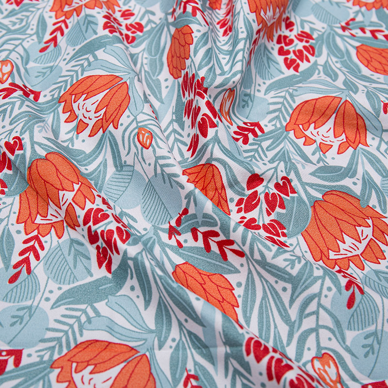 100% Microfiber Polyester 250cm 95gsm Disperse Printed Fabric High Quality Bedding Home Textile